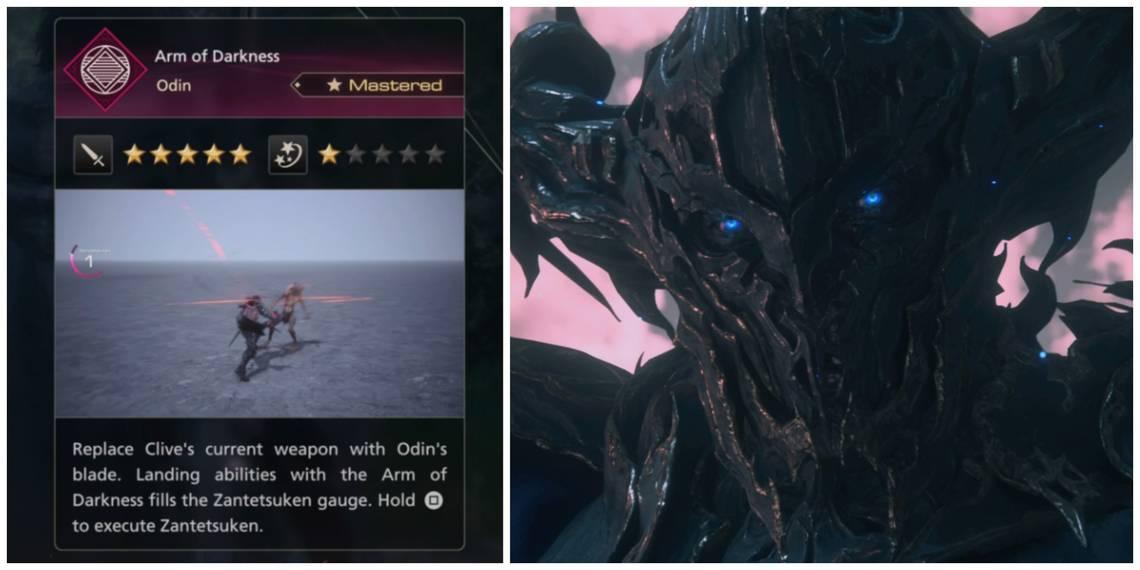 Final Fantasy 16: Cómo usar la habilidad Zantetsuken de Odin