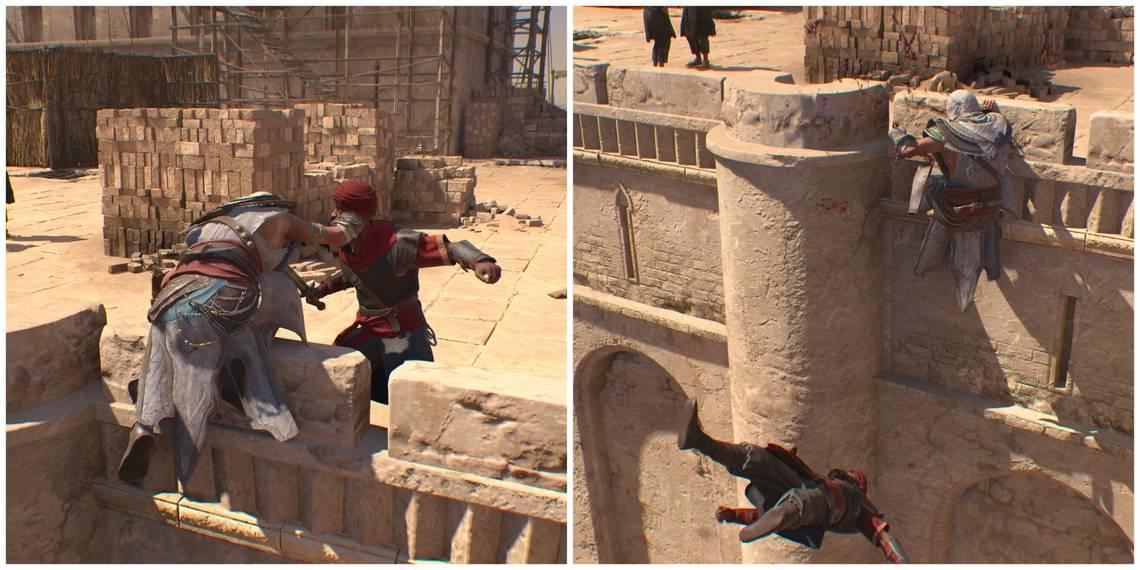 "Assassin's Creed Mirage: Cómo realizar un asesinato desde el borde de una cornisa"
